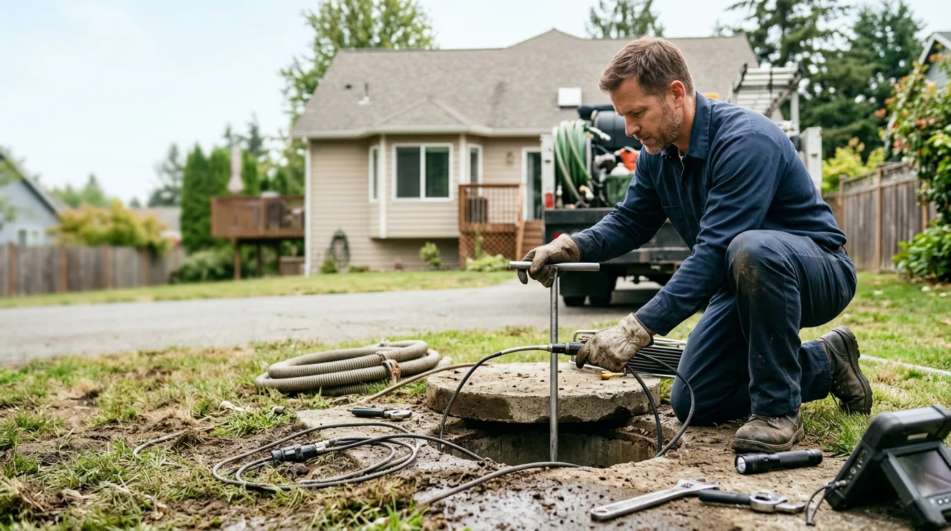 Septic Tank Pumping in Oakfield, ME